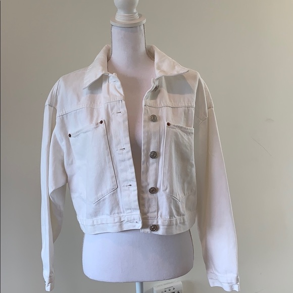 Zara Jackets & Blazers - NWT - Zara Cropped Denim Jacket